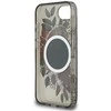 Guess IML Flowers MagSafe iPhone 16e Dėklas - Juodas