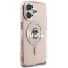 Dėklas Karl Lagerfeld IML Choupette Sketch Logo MagSafe iPhone 16 Case - Rožinė