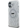 „Karl Lagerfeld IML Karl Head Logo MagSafe“ dėklas, skirtas „iPhone 16“ – pilkas