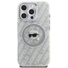 „Karl Lagerfeld IML“ „Karl Head“ logotipo „MagSafe“ dėklas, skirtas „iPhone 16 Pro“ – pilkas