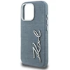 Dėklas Karl Lagerfeld FW Jeans Signature Logo iPhone 16 Pro Case - Mėlyna