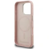 Dėklas Karl Lagerfeld FW Stamped Karl MagSafe Case for iPhone 16 Pro Max - Rožinė