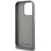 Karl Lagerfeld Grained PU K&CH Heads dėklas skirtas Apple iPhone 16 Pro Max pilkos spalvos
