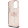 Dėklas Karl Lagerfeld IML Choupette Sketch Logo MagSafe Case for iPhone 16 Pro Max - Rožinė
