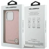 Dėklas Karl Lagerfeld FW Stamped Karl MagSafe Case for iPhone 16 Pro Max - Rožinė