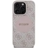 Dėklas Guess 4G Circle Classic Logo MagSafe iPhone 16 Pro Case - Rožinė