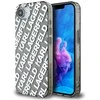 Karl Lagerfeld IML Repeat Logo dėklas, skirtas iPhone 16e - sidabrinis