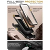 Telefono dėklas iPhone 17 Air juodas atsparus smūgiams Supcase
