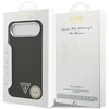 „Guess“ blizgantis trikampio formos logotipo „MagSafe“ dėklas, skirtas „iPhone 17 Air“ – Juodas