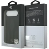 Dėklas Mercedes Leather The Move MagSafe for Apple iPhone Air juodos spalvos