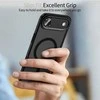 Tech-Protect MagCam MagSafe dėklas skirtas Apple iPhone 17 Air – matinis juodos spalvos