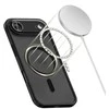 Tech-Protect MagCam MagSafe dėklas skirtas Apple iPhone 17 Air – matinis juodos spalvos
