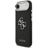 Telefono dėklas iPhone 17 Air juodas tekstūrinis Guess