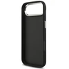 Telefono dėklas iPhone 17 Air juodas tekstūrinis Guess