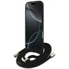 Dėklas Guess 4G Big Logo Cord Stap Crossbody skirtas Apple iPhone Air rudos spalvos