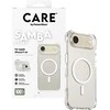„Panzer Glass CARE by PanzerGlass“ madingas „Samba“ dėklas su „Baltas MagSafe“, skirtas „iPhone Air“ – permatomas