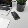 Hurtel Glitter Dėklas MagSafe Compatible skirtas Apple iPhone 17 – juodos spalvos