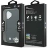Dėklas BMW M Quilted Logo MagSafe Apple iPhone 17 juodos spalvos