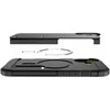 Telefono dėklas iPhone 17 juodas MagSafe Spigen Tough Armor