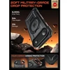 Telefono dėklas iPhone 17 juodas MagSafe Supcase