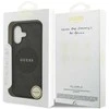 „Guess 4G Circle Classic Logo MagSafe“ dėklas, skirtas iPhone 17 - juodas