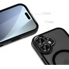 Tech-Protect MagCam MagSafe dėklas skirtas Apple iPhone 17 – matinis juodos spalvos