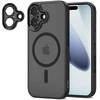 Tech-Protect MagCam MagSafe dėklas skirtas Apple iPhone 17 – matinis juodos spalvos