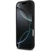 Mercedes Plain Smooth Leather MagSafe dėklas Apple iPhone 17 juodos spalvos
