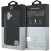 Original dėklas MERCEDES Leather Laurel Leaves MagSafe skirtas Apple iPhone 17 juodos spalvos