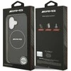 Mercedes AMG Double Layer Transparent Smocked MagSafe dėklas Apple iPhone 17 juodos spalvos