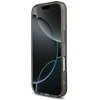 Mercedes AMG Double Layer Transparent Smocked MagSafe dėklas Apple iPhone 17 juodos spalvos