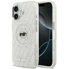 Dėklas Original Pouch Karl Lagerfeld IML Karl Head Logo MagSafe skirtas Apple iPhone 17 pilkos spalvos