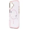 Dėklas Karl Lagerfeld IML Choupettes Karl Script Logo MagSafe iPhone 17 Case - Rožinė