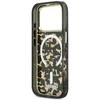 Dėklas Guess IML Script Metal MagSafe Case for iPhone 17 Pro - Juodas and Brown