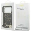 Dėklas Guess IML Script Metal MagSafe Case for iPhone 17 Pro - Juodas and Brown