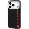 Dėklas Audi R8 Carbon Fiber MagSafe Apple iPhone 17 Pro juodos spalvos