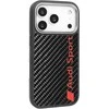 Dėklas Audi R8 Carbon Fiber MagSafe Apple iPhone 17 Pro juodos spalvos