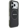 Mercedes Dėklas AMG Double Layer skaidrus Smocked MagSafe skirtas Apple iPhone 17 Pro juodos spalvos