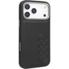 Dėklas Audi TT Synthetic Leather MagSafe Apple iPhone 17 Pro juodos spalvos