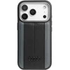 Dėklas Audi A6 Synthetic Leather MagSafe Apple iPhone 17 Pro juodos spalvos