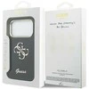 „Guess IML 4G Script Metal“ dėklas, skirtas „iPhone 17 Pro“ - juodas