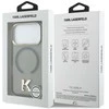 Karl Lagerfeld IML K galvos logotipo „MagSafe“ dėklas, skirtas iPhone 17 Pro - Juodas