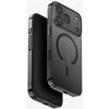 UNIQ Airsuit Dėklas Apple iPhone 17 Pro Magclick Charging juodos spalvos