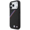 Telefono dėklas iPhone 17 Pro juodas MagSafe BMW M Tricolor