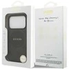 Dėklas Guess 4G Circle Classic Logo MagSafe Apple iPhone 17 Pro juodos spalvos