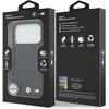 Dėklas BMW M Shape Logo MagSafe Apple iPhone 17 Pro juodos spalvos