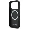 Dėklas BMW M Shape Logo MagSafe Apple iPhone 17 Pro juodos spalvos
