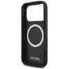Telefono dėklas iPhone 17 Pro juodas MagSafe BMW M Tricolor