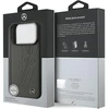 Dėklas Aprašymas „Mercedes Leather Large Laurel Leave MagSafe Apple iPhone 17 Pro Anthracite“