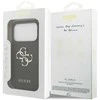 Original dėklas GUESS Grained Big 4G & Classic Logo skirtas Apple iPhone 17 Pro juodos spalvos